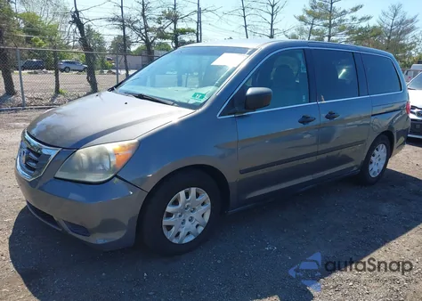 2010 Honda Odyssey Lx z USA, uszkodzony, nr VIN 5FNRL3H22AB046728